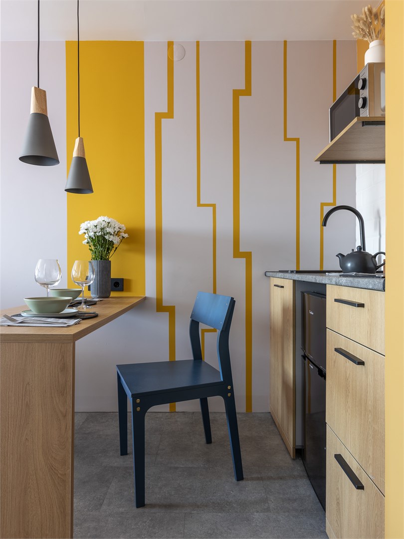 Студия с 2  раздельными кроватями в Apartments&Hotel Trend