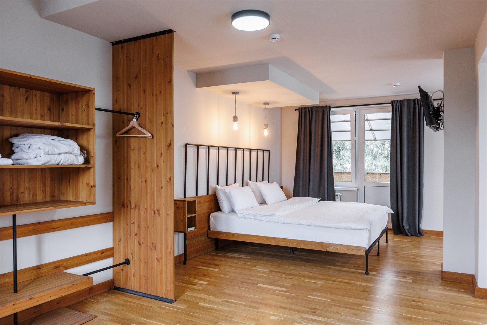 Семейный базовый номер с видом на озеро в Шесть Озер