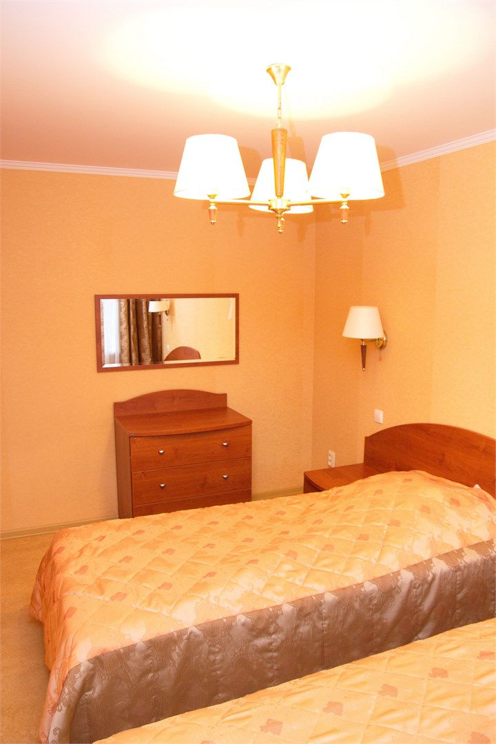 Двухместный двухкомнатный «комфорт» (корпус №2, №3) в Exclusive palace