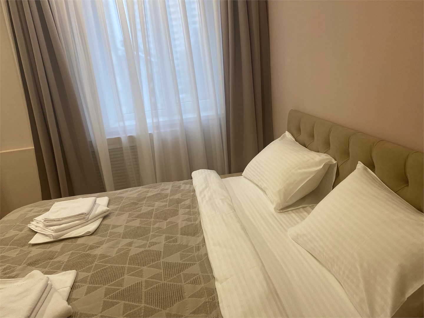 Увеличенной площади с семейной кроватью в Турист