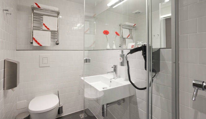 SMART Стандарт с двумя раздельными кроватями в Azimut Сити Отель Воронеж