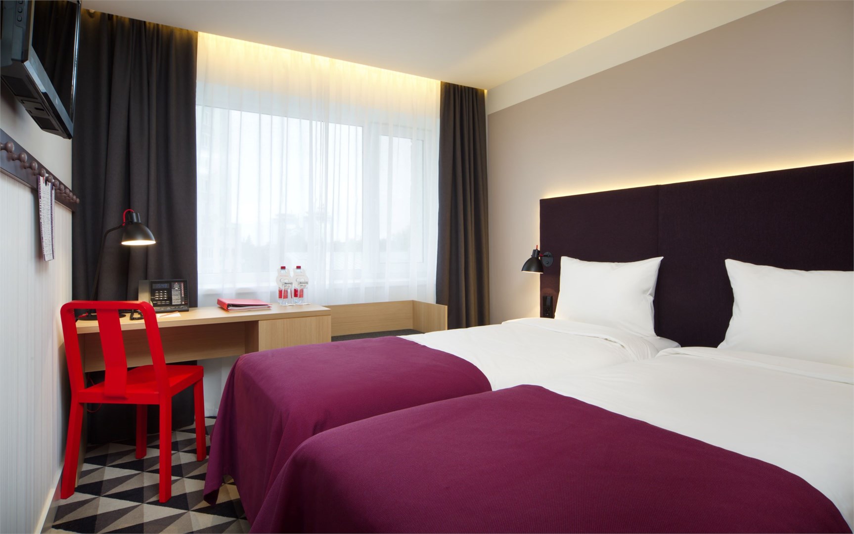 SMART Стандарт Твин в Azimut Сити Отель Уфа