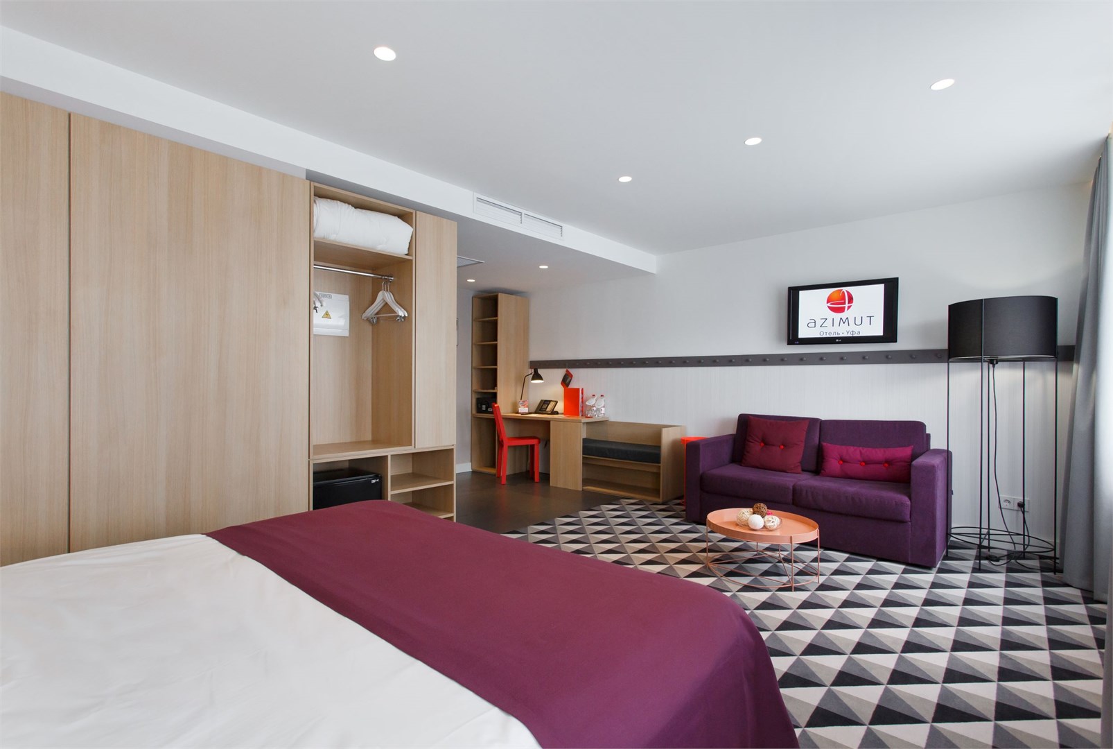 SMART Полулюкс в Azimut Сити Отель Уфа