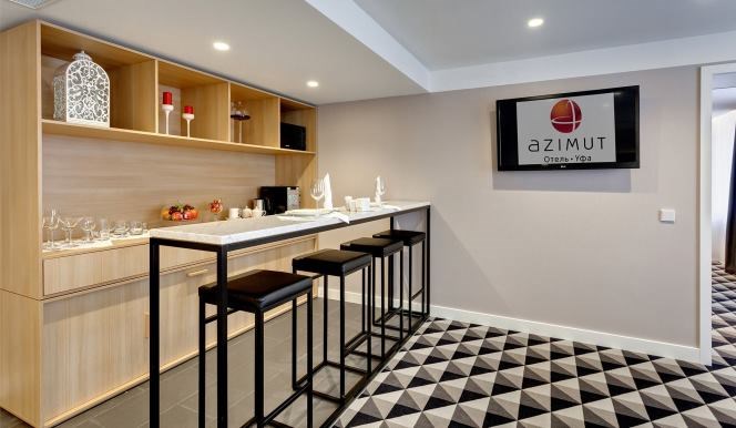 Президентский Апартамент в Azimut Сити Отель Уфа