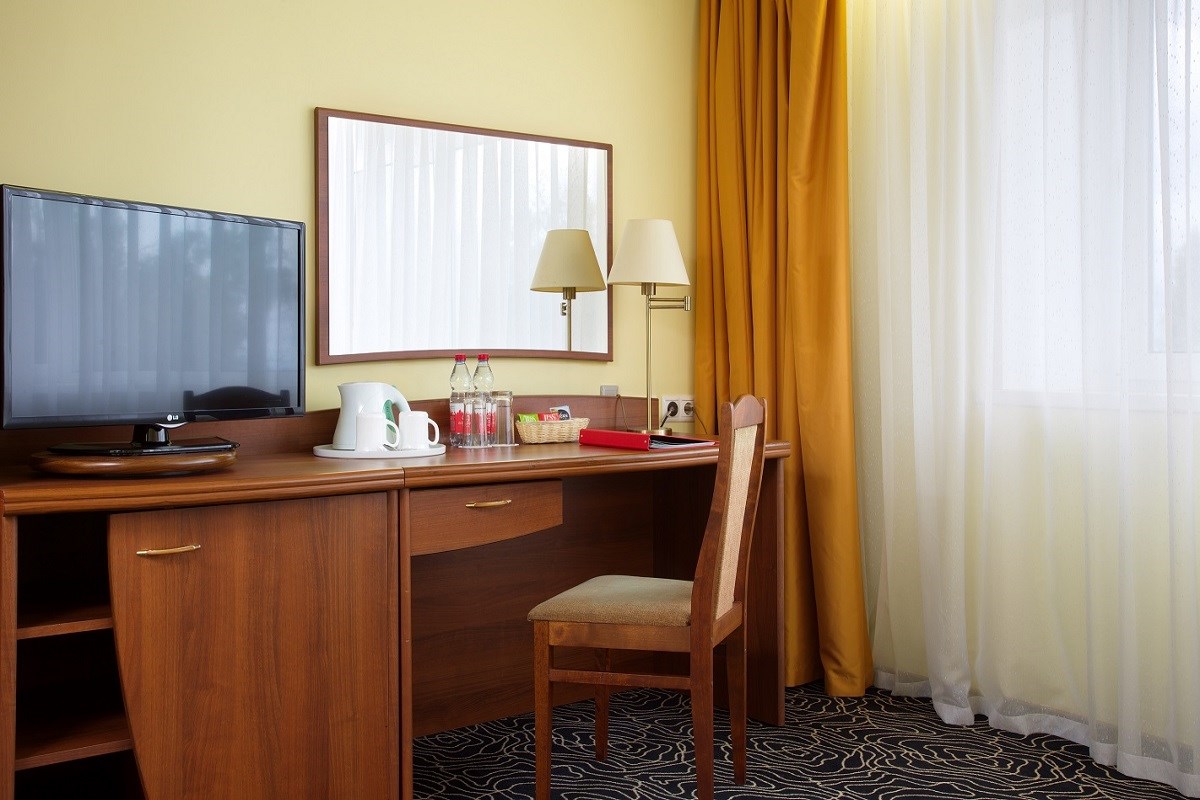 Полулюкс с видом на реку в AZIMUT Отель Нижний Новгород