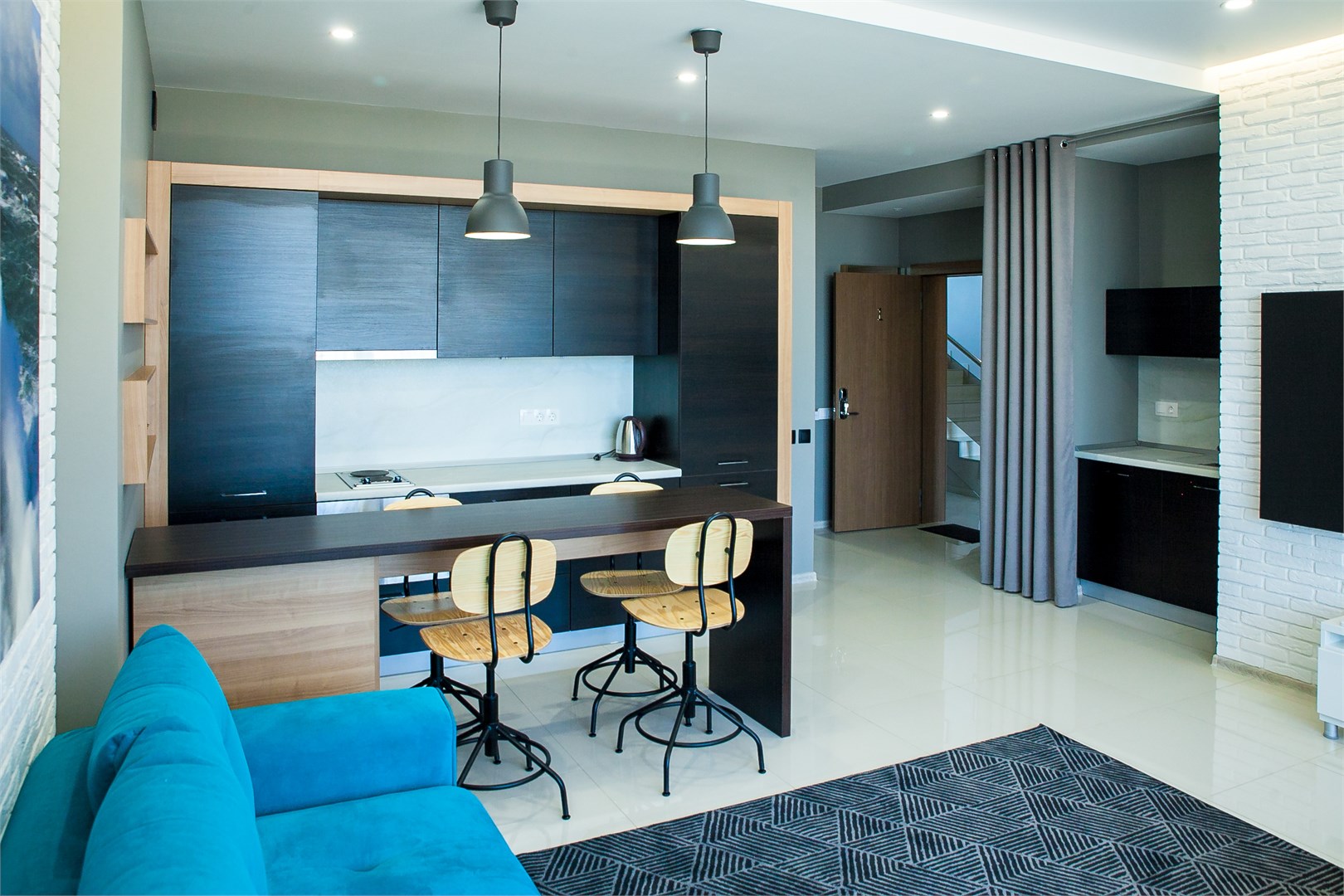 Апартаменты с балконом 1 в Crystal Park