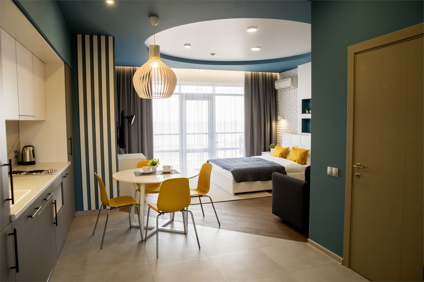 Номер-студия с видом на море 5 в Crystal Park