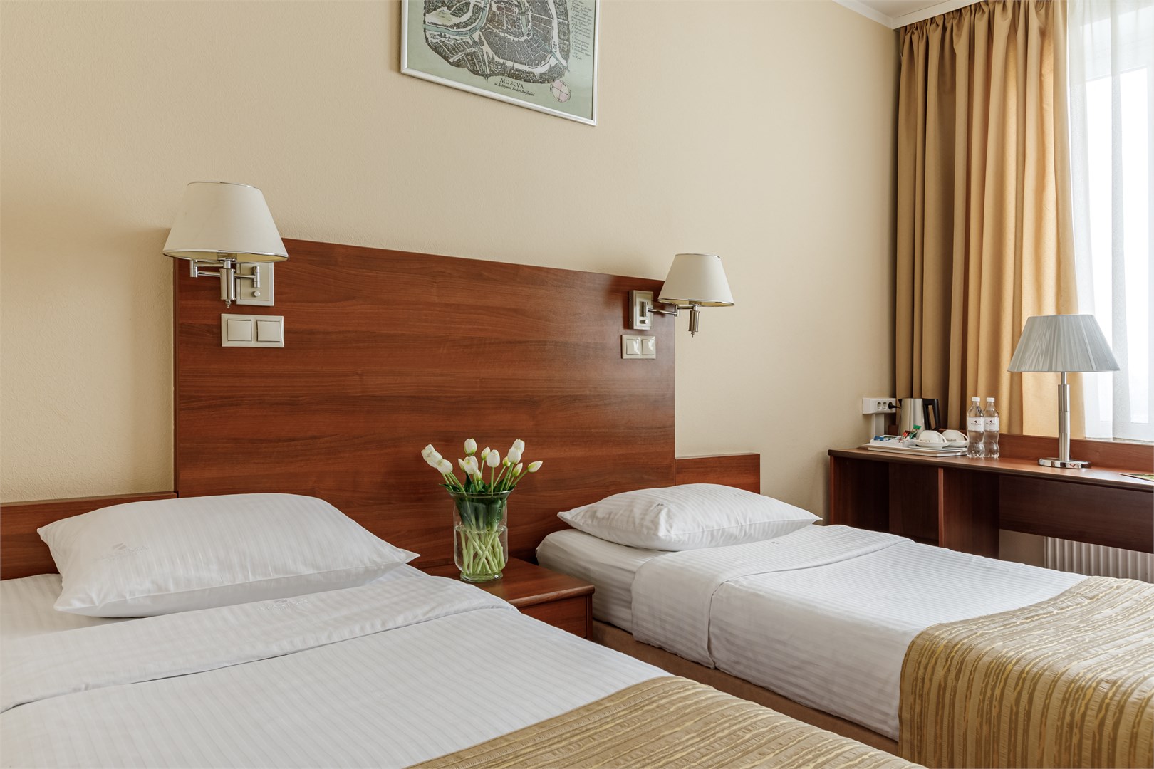 Стандарт две раздельные кровати  (Отдельные кровати) в Максима Панорама