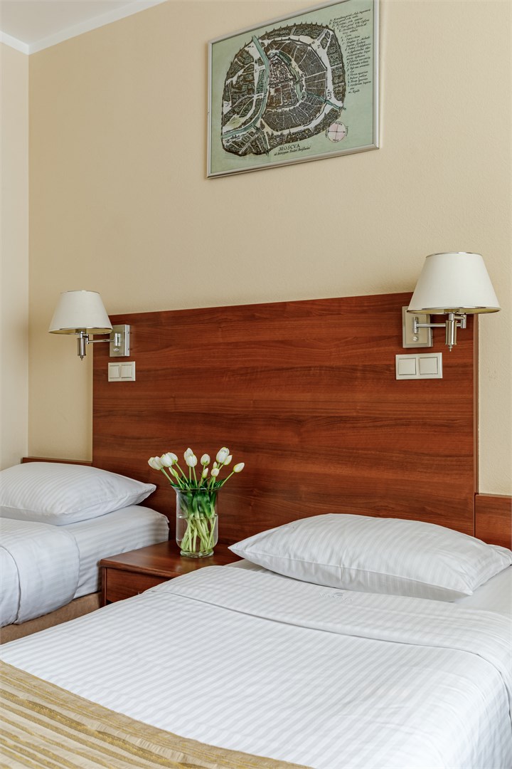 Стандарт две раздельные кровати  (Отдельные кровати) в Максима Панорама