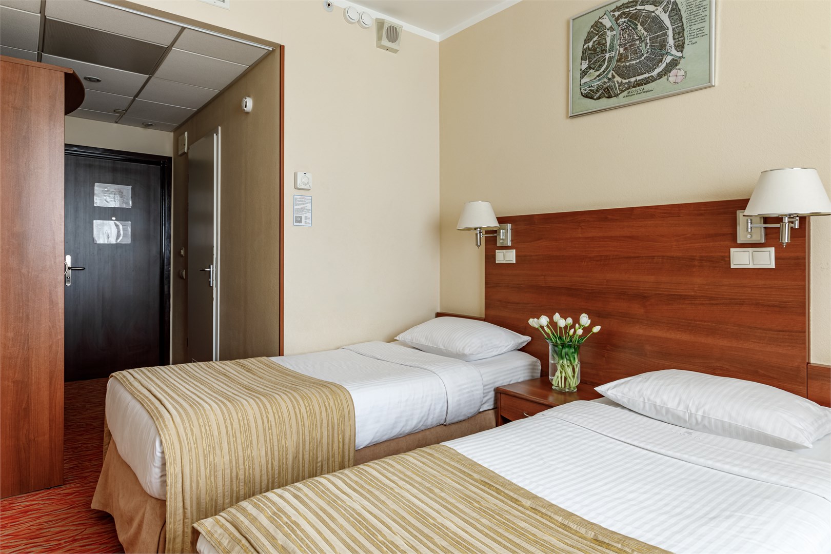 Стандарт две раздельные кровати  (Отдельные кровати) в Максима Панорама