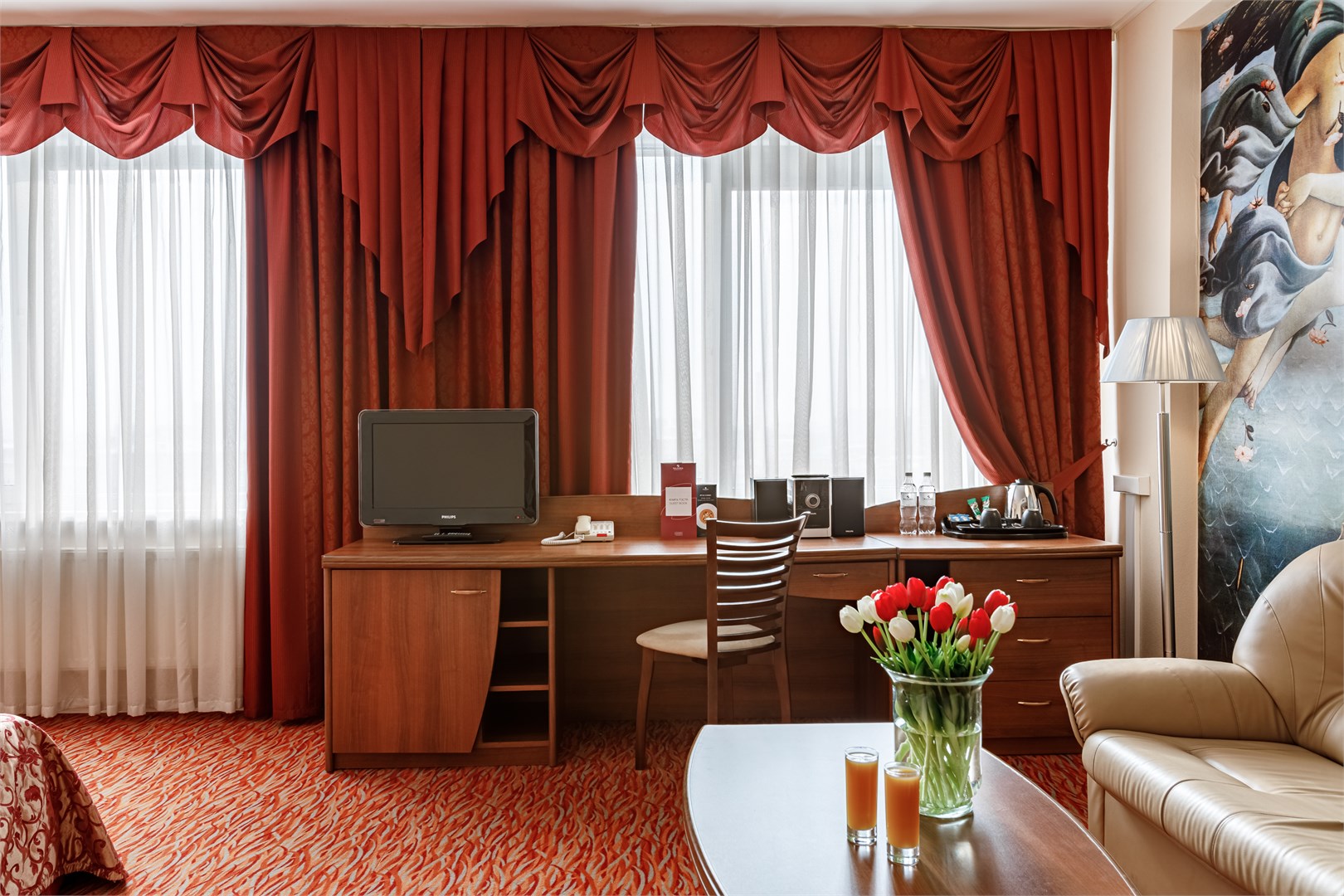 Полулюкс "Венера" (Двухспальная кровать) в Максима Панорама