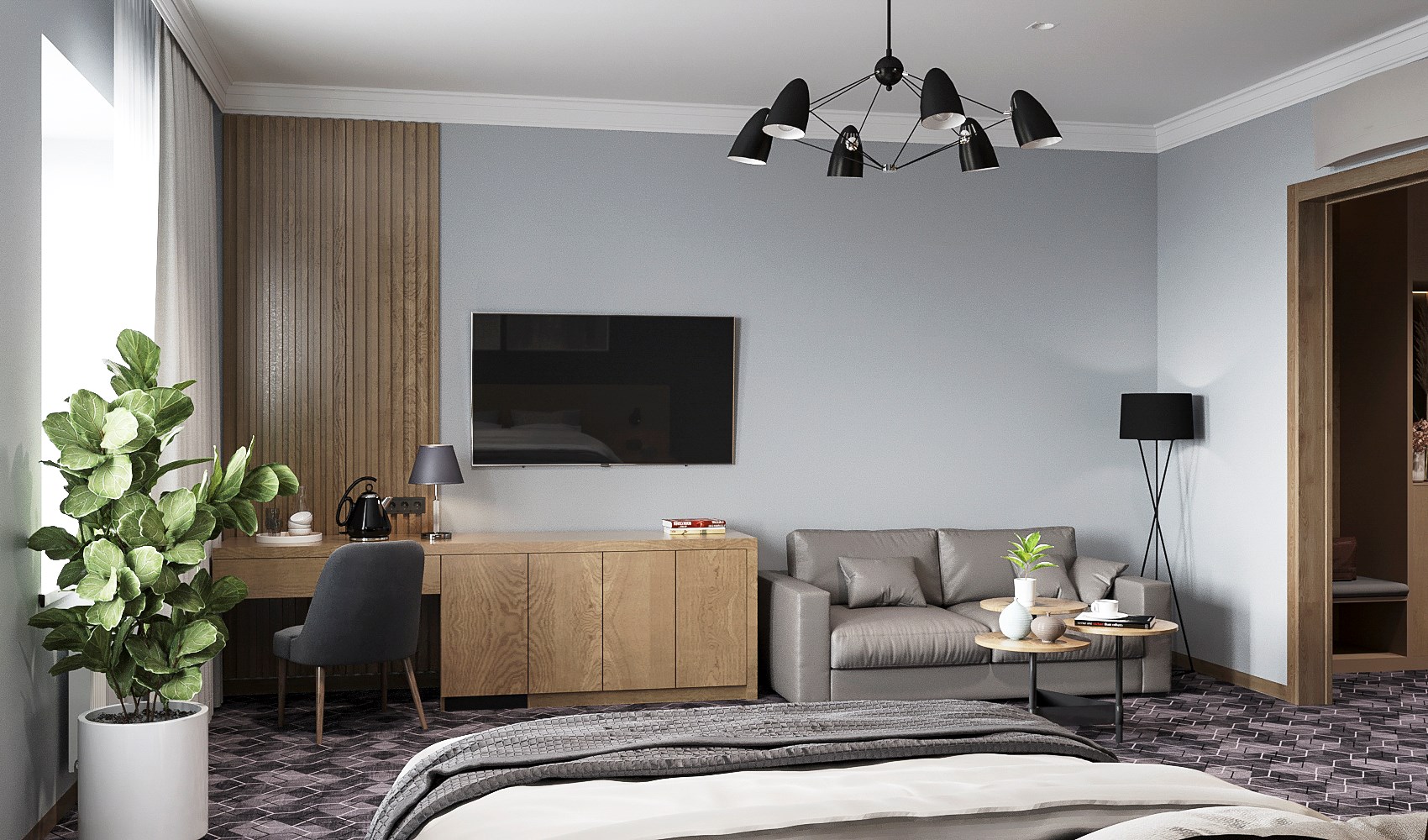 Люкс в Azimut Парк Отель Волга Астрахань