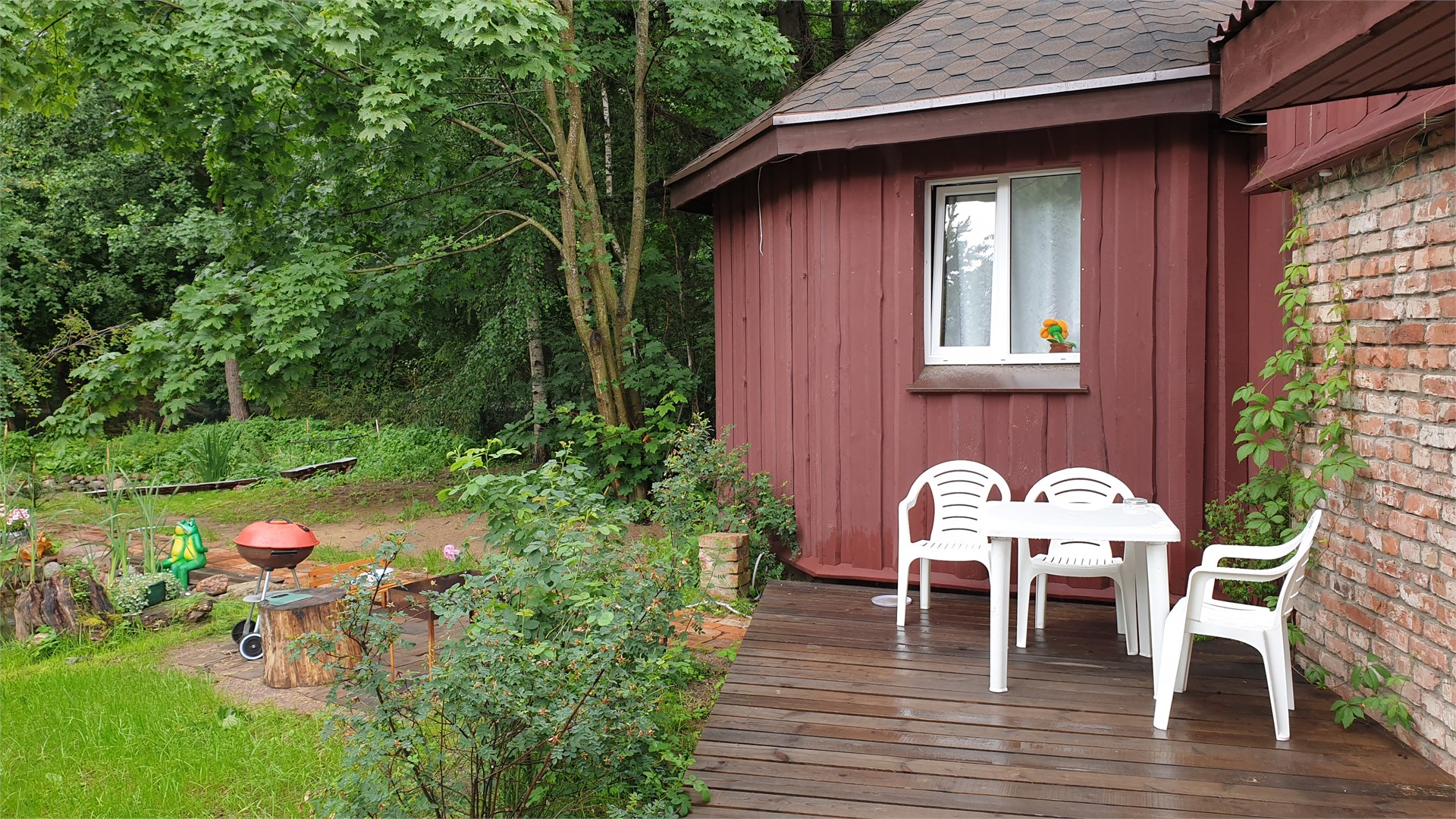 Коттедж-юрта на 2+1 гостей в Тарховка