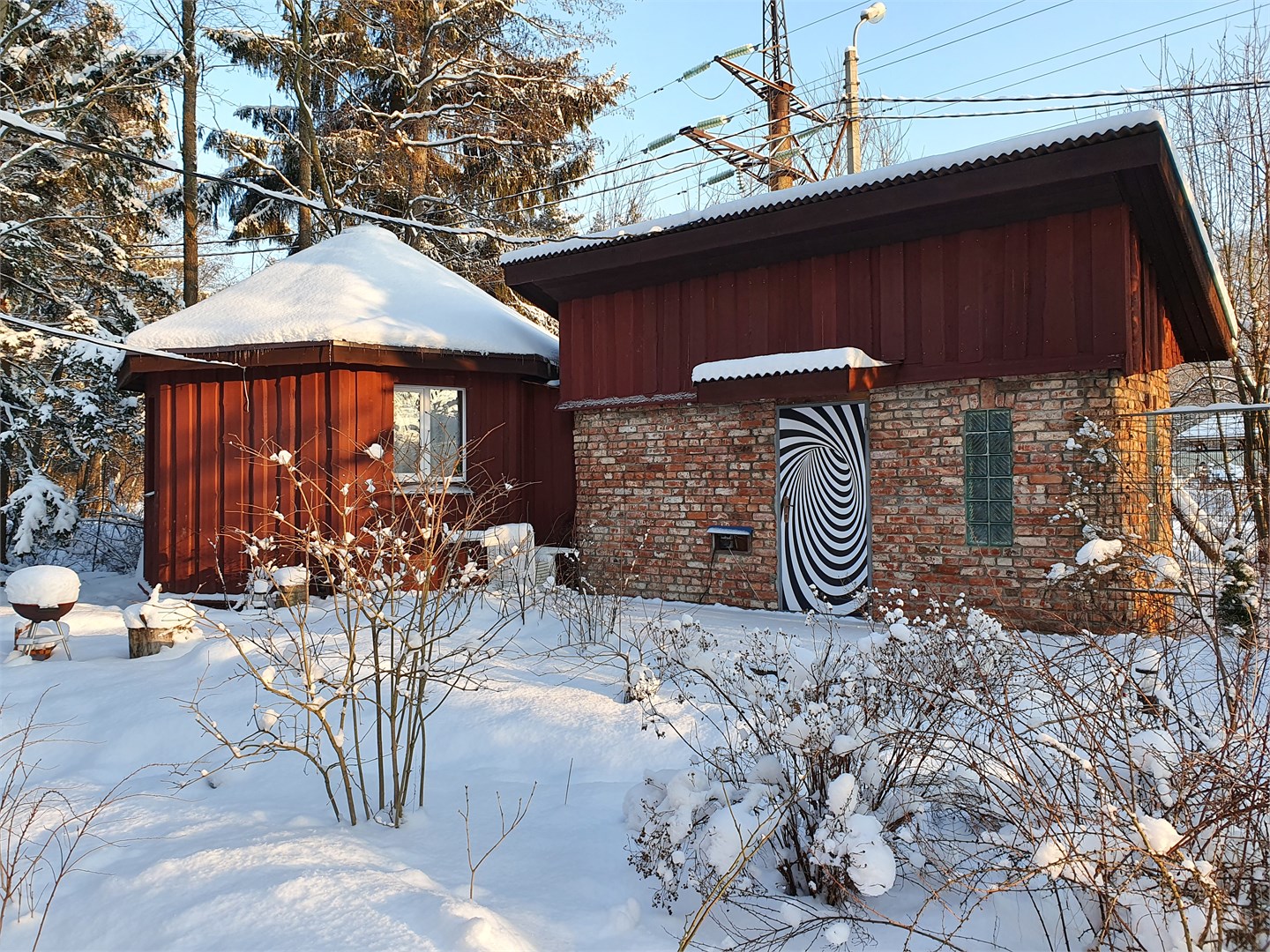 Коттедж-юрта на 2+1 гостей в Тарховка