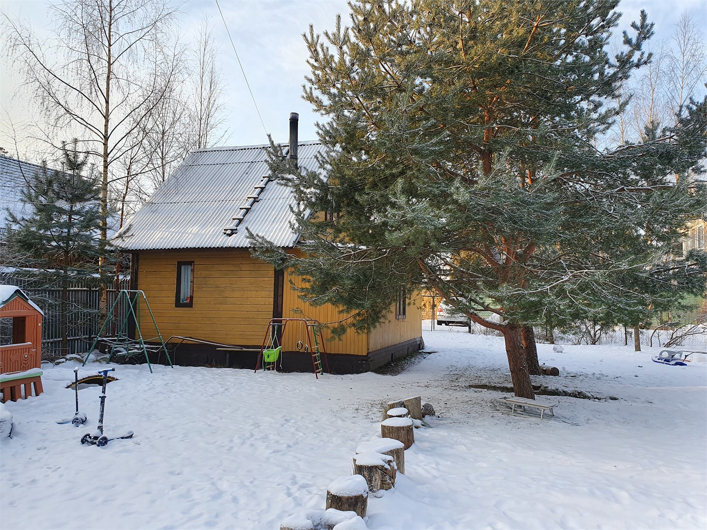 Коттедж "Роза" 2-эт на 5 гостей в Тарховка