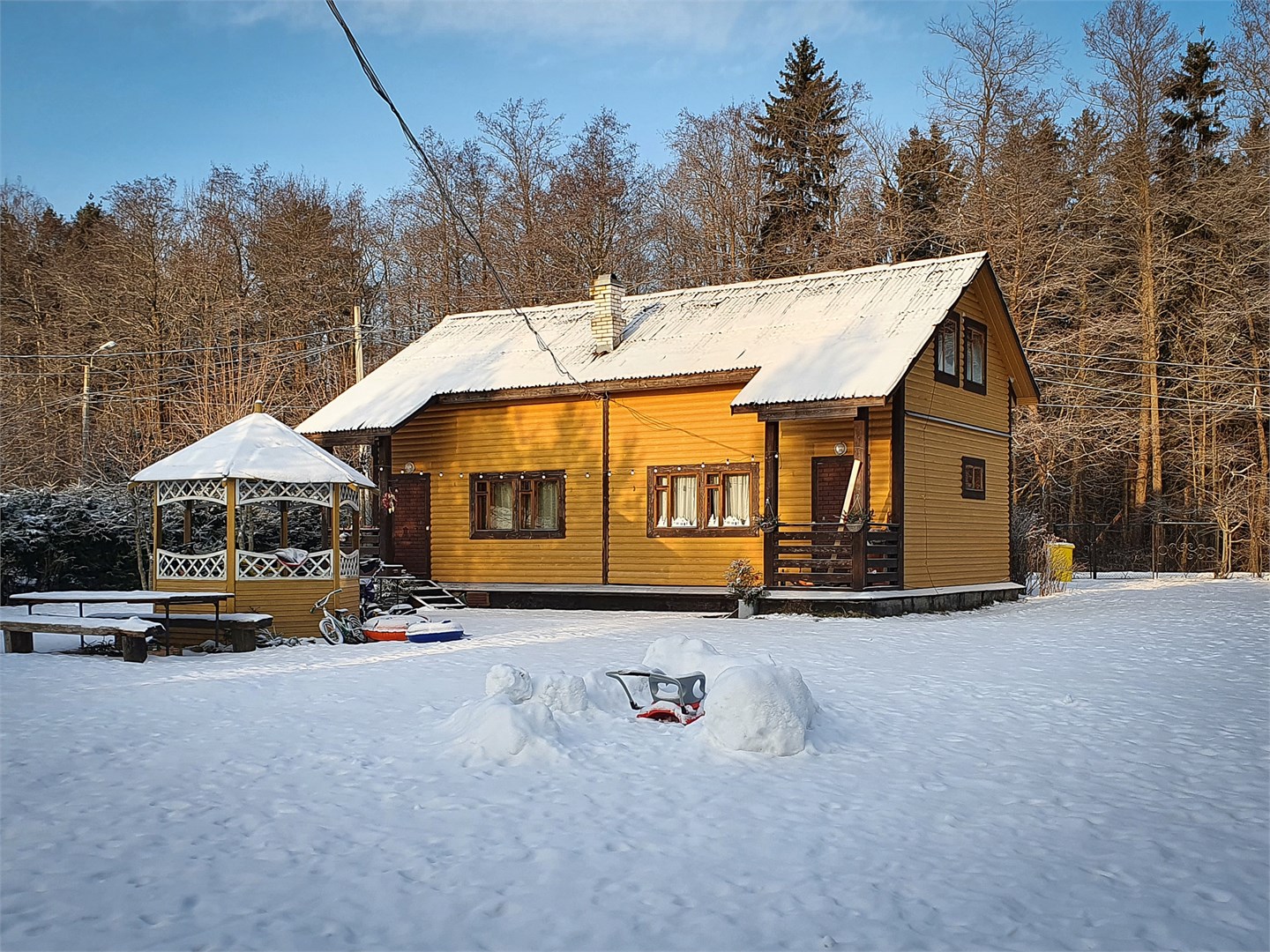 Апартаменты на 6 гостей в Тарховка