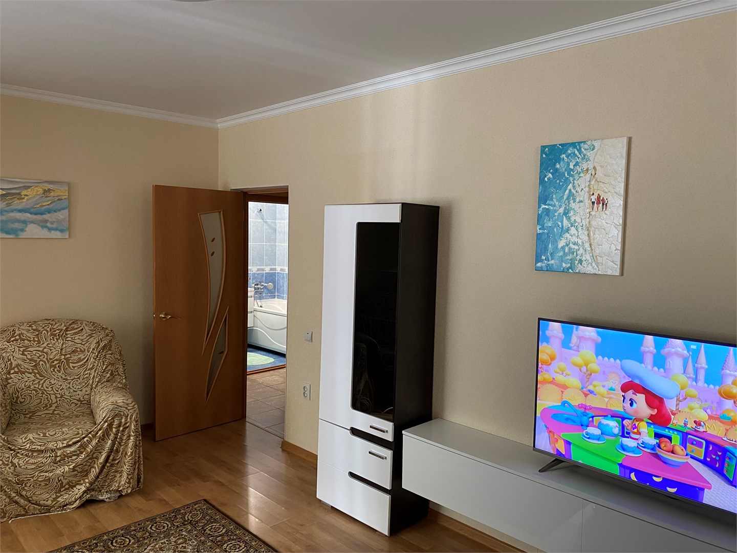 Двухкомнатная квартира на Коллективной 6 в Вилла с видом на горы