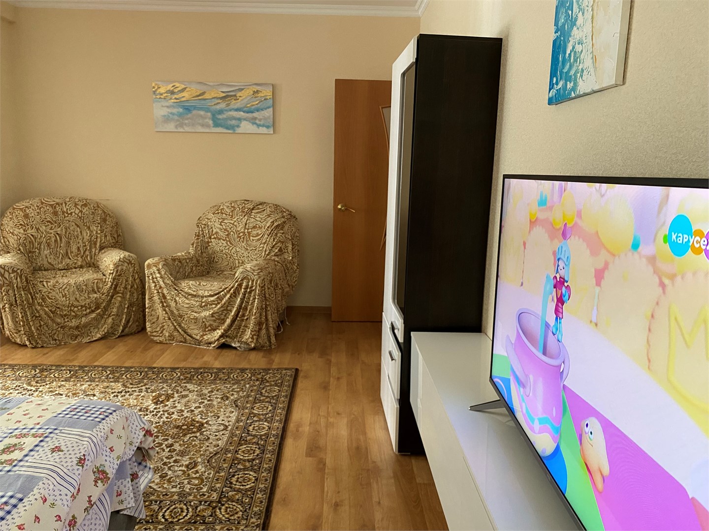 Двухкомнатная квартира на Коллективной 6 в Вилла с видом на горы