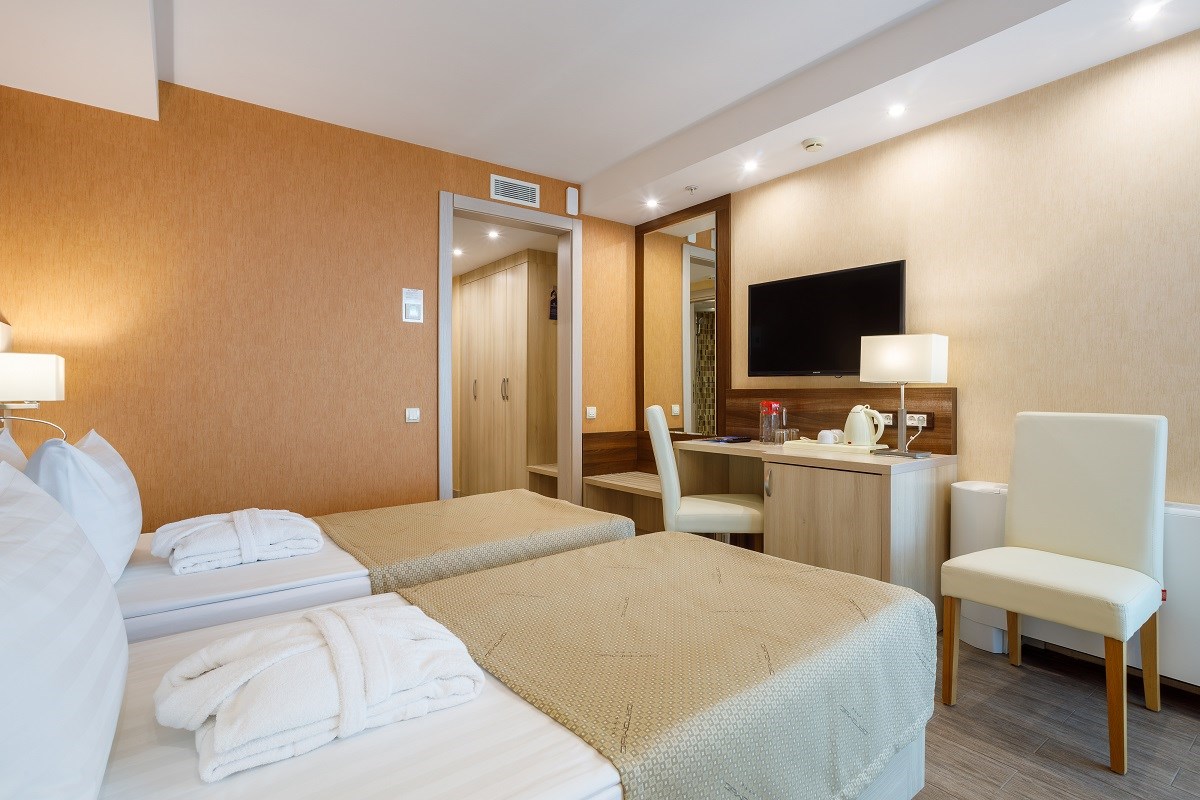 СТАНДАРТНЫЙ ДВУХМЕСТНЫЙ - TWIN - 2 односпальные кровати в Дагомыс