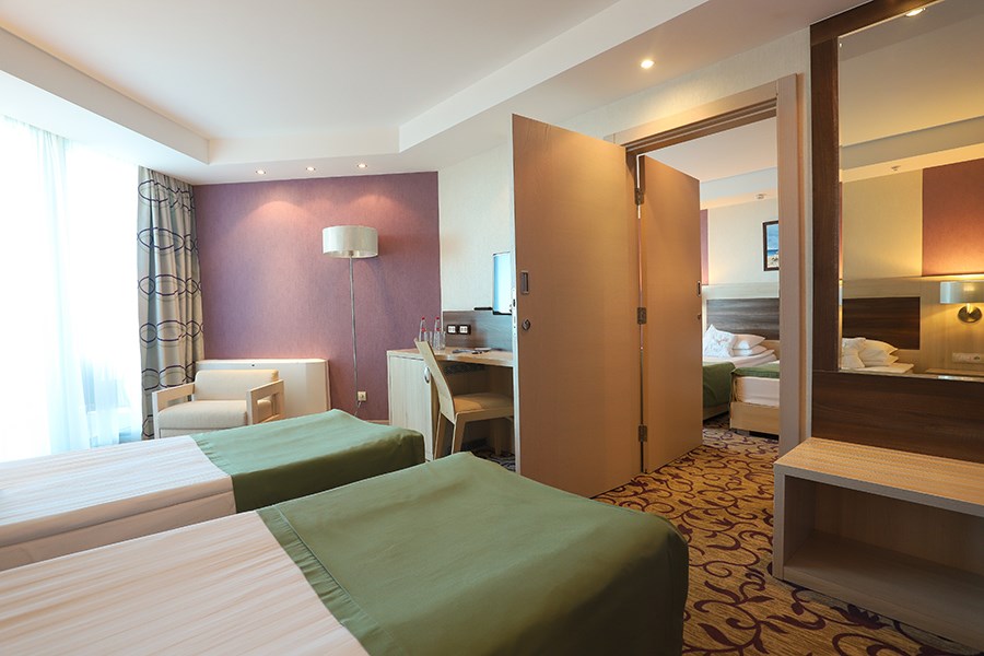 ДВУХКОМНАТНЫЙ СЕМЕЙНЫЙ - четырехместный номер в Дагомыс