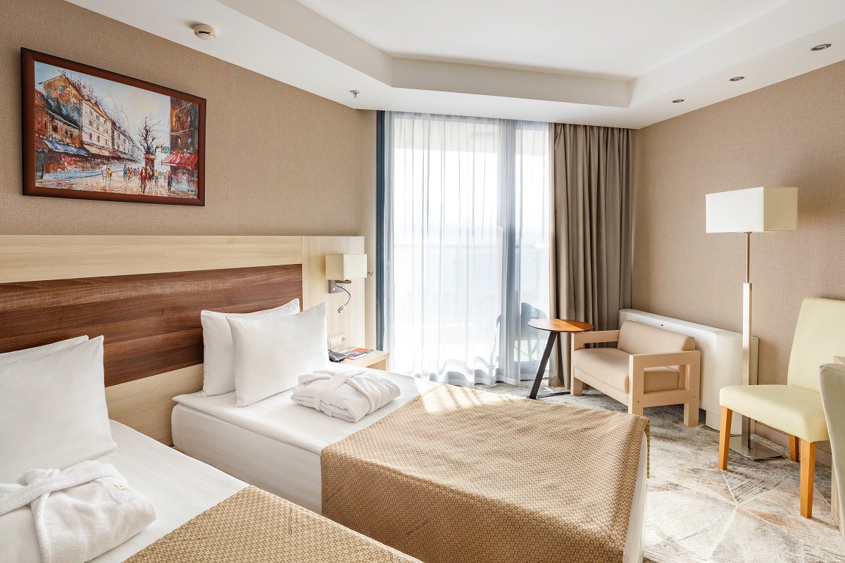 ДВУХКОМНАТНЫЙ СЕМЕЙНЫЙ - четырехместный номер в Дагомыс