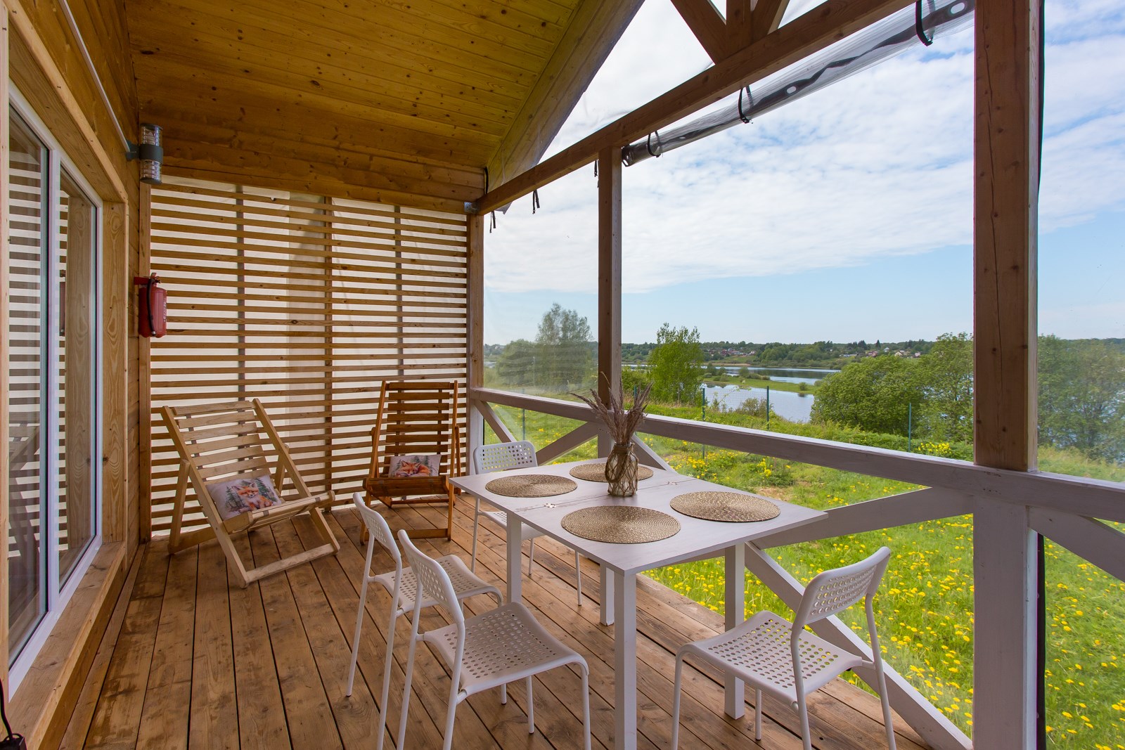 Дом  №1 д  Шевелево с видом на реку в Лиса