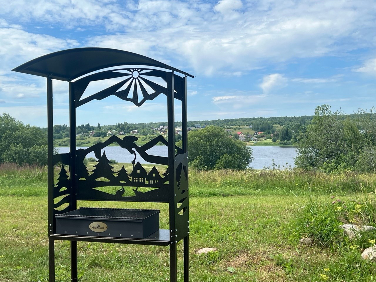 Дом  №1 д  Шевелево с видом на реку в Лиса