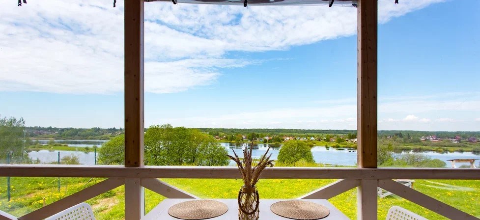 Дом  №1 д  Шевелево с видом на реку в Лиса