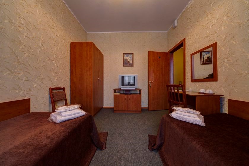 Двухместный номер Эконом с раздельными односпальными кроватями в Green hotel