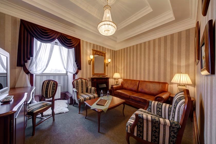 Номер класса Люкс с джакузи в Green hotel