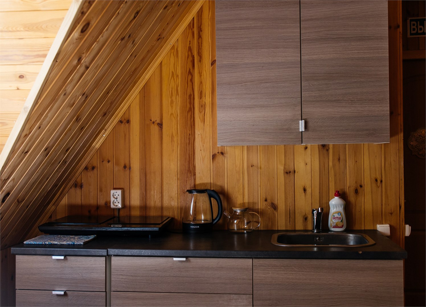 Крайняя изба-1/2 рубленного деревянного дома на 4 человек в Берендеево царство