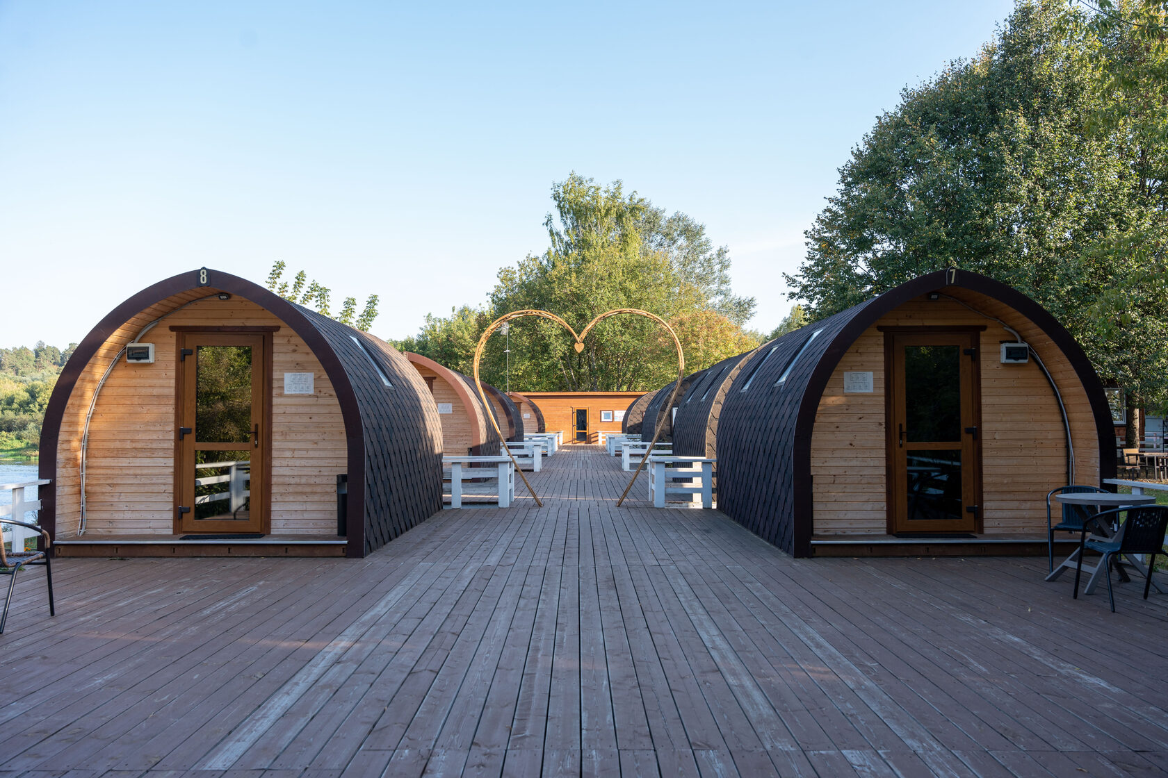 Фотография Глэмпинг с кондиционером