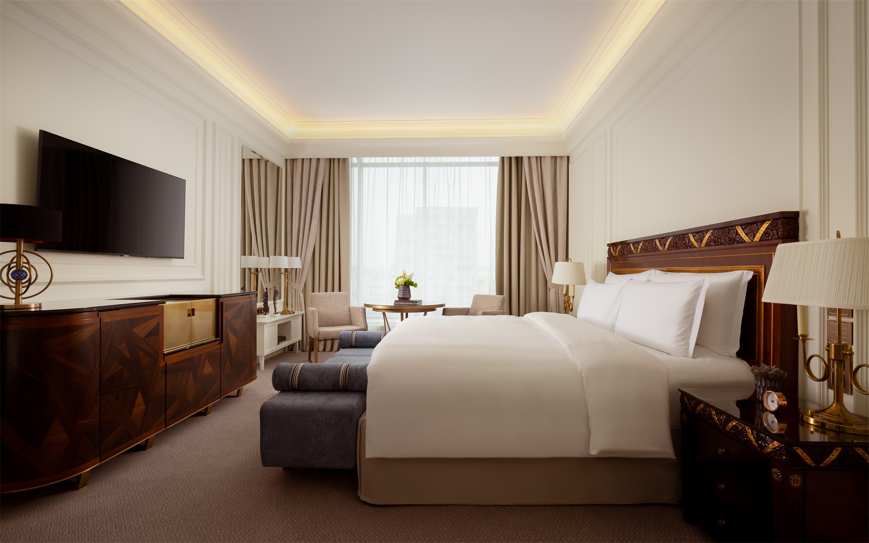 Клубный номер с одной кроватью King и доступом в The Carlton Club в The Carlton, Moscow