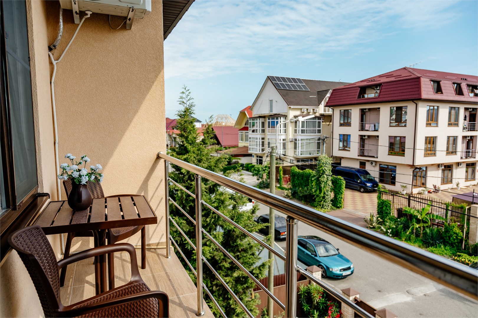 Двухместный номер с балконом в Весна