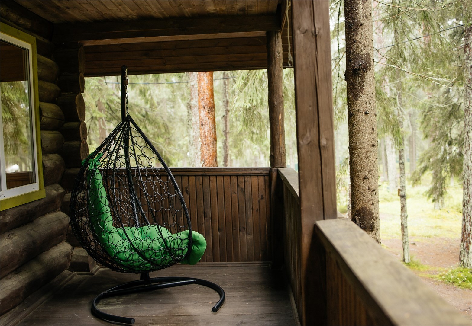 Ближняя изба -1/2 рубленного деревянного дома на 4 человек в Берендеево царство