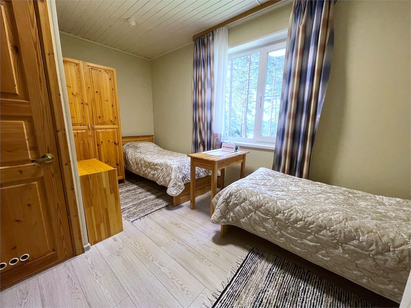 Двухместный номер с двумя отдельными кроватями в Морошка