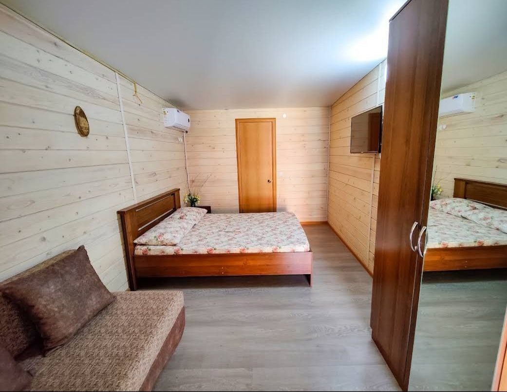 Дом с терассой до 4 человек. в Эко-фазенда