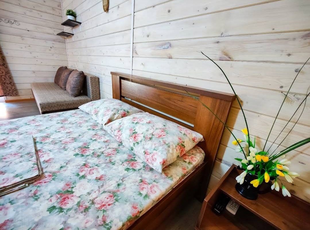 Дом с терассой до 4 человек. в Эко-фазенда