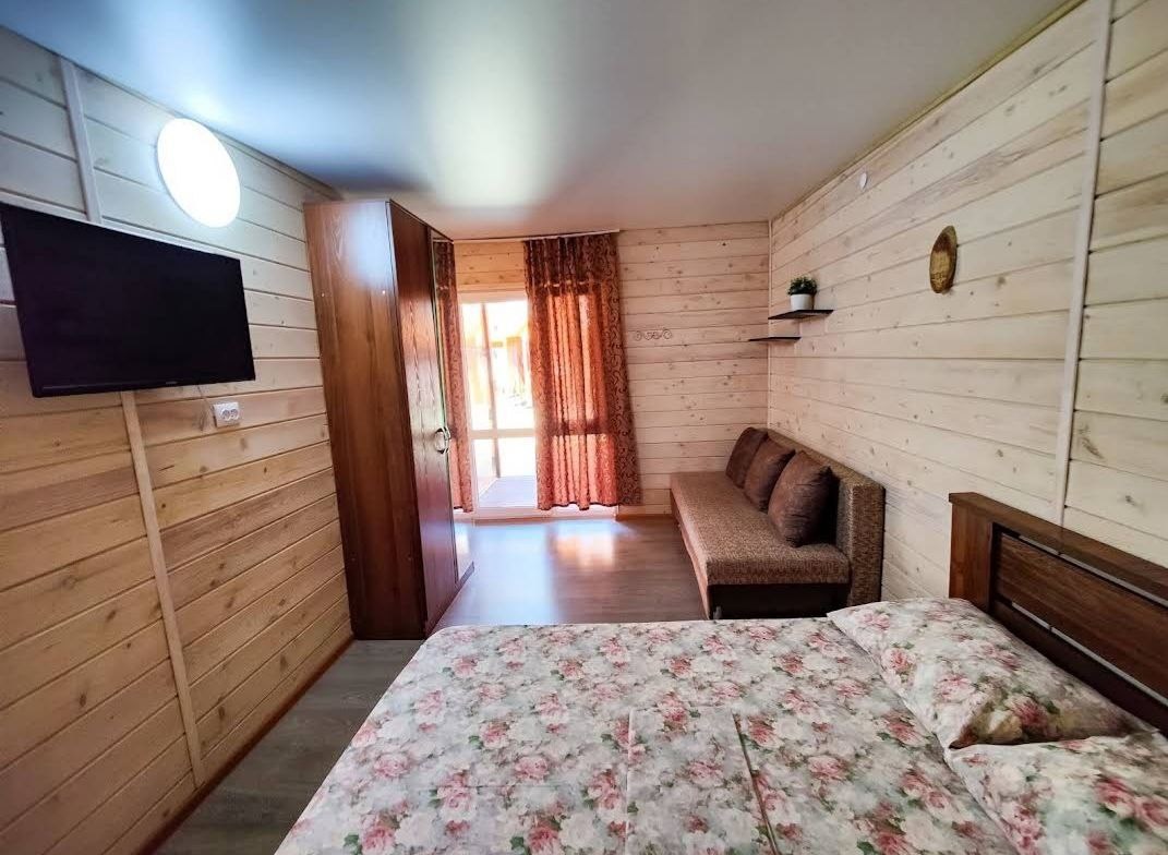 Дом с терассой до 4 человек. в Эко-фазенда