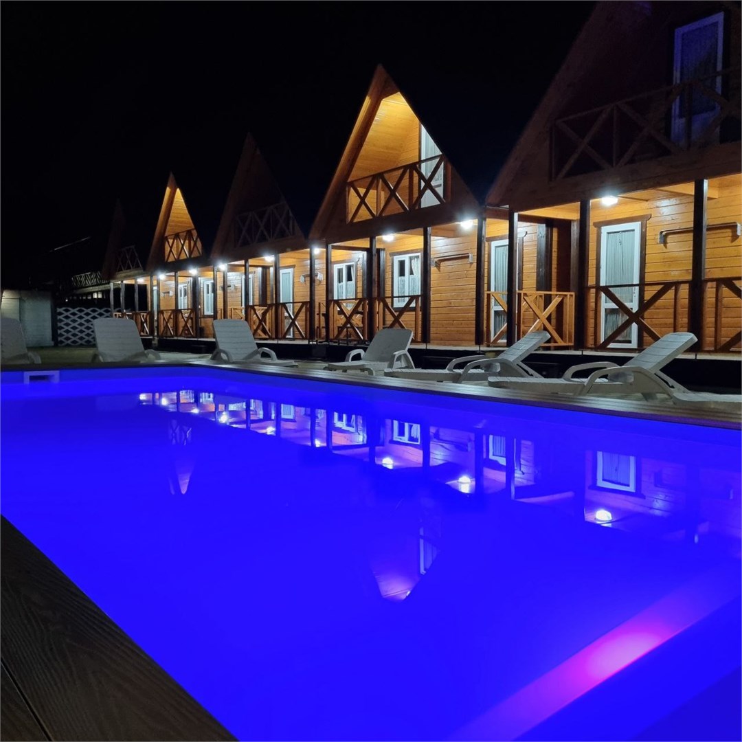 Дом с терассой до 4 человек. в Эко-фазенда