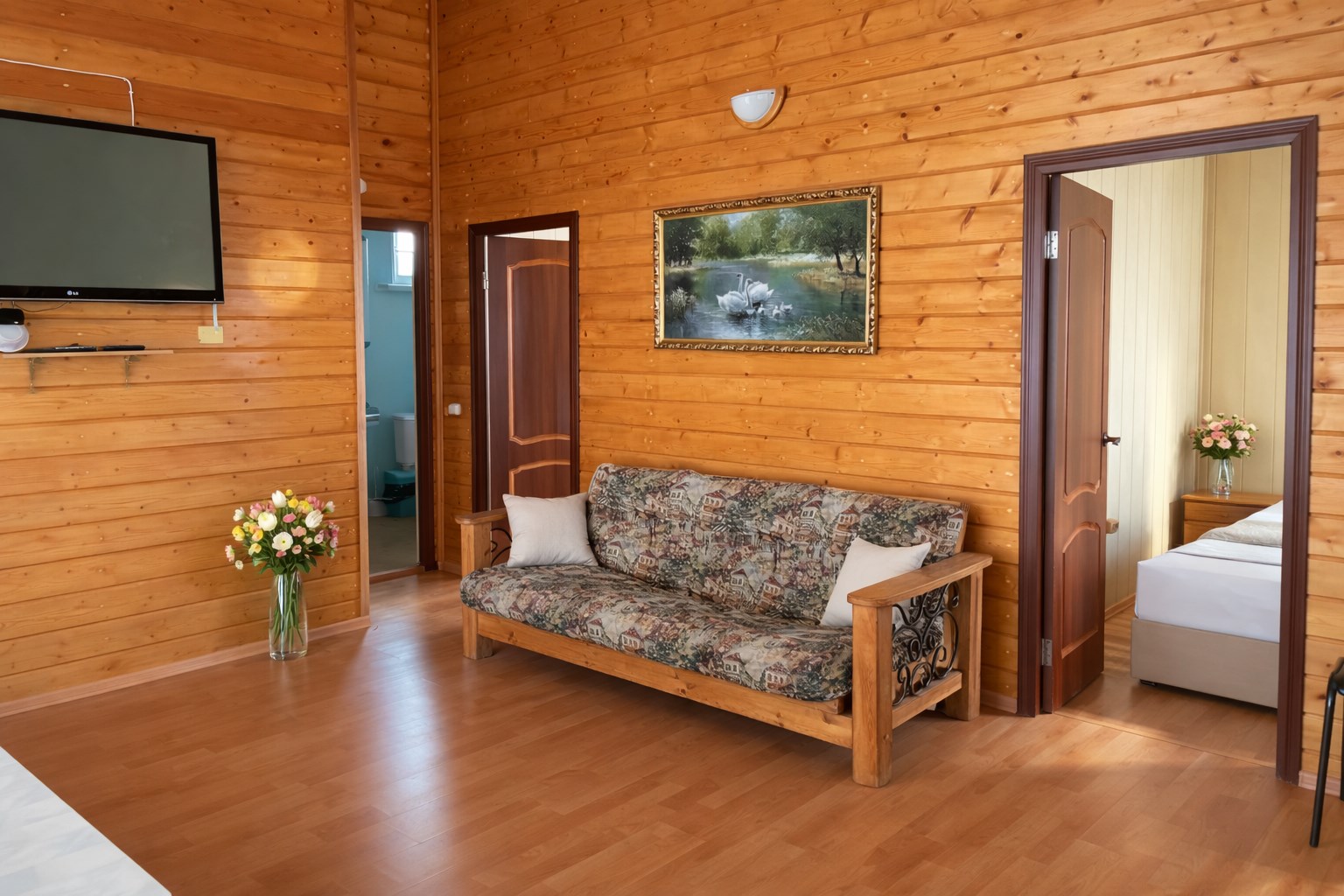 База Остров на раскатах! 3 комн коттедж в Застава