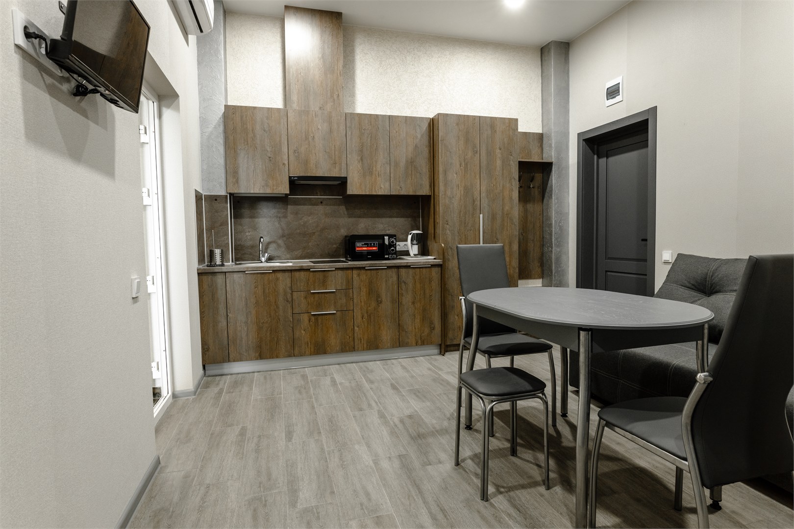 Апартаменты 36м² с террасой одна спальня в Золотой берег