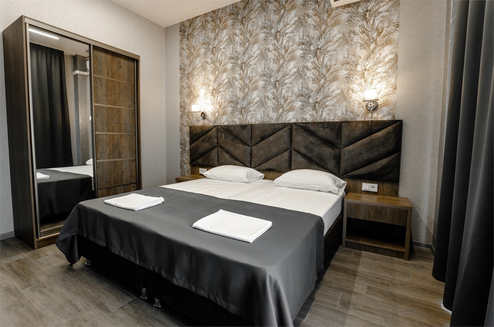 Апартаменты 36м² с террасой одна спальня в Золотой берег