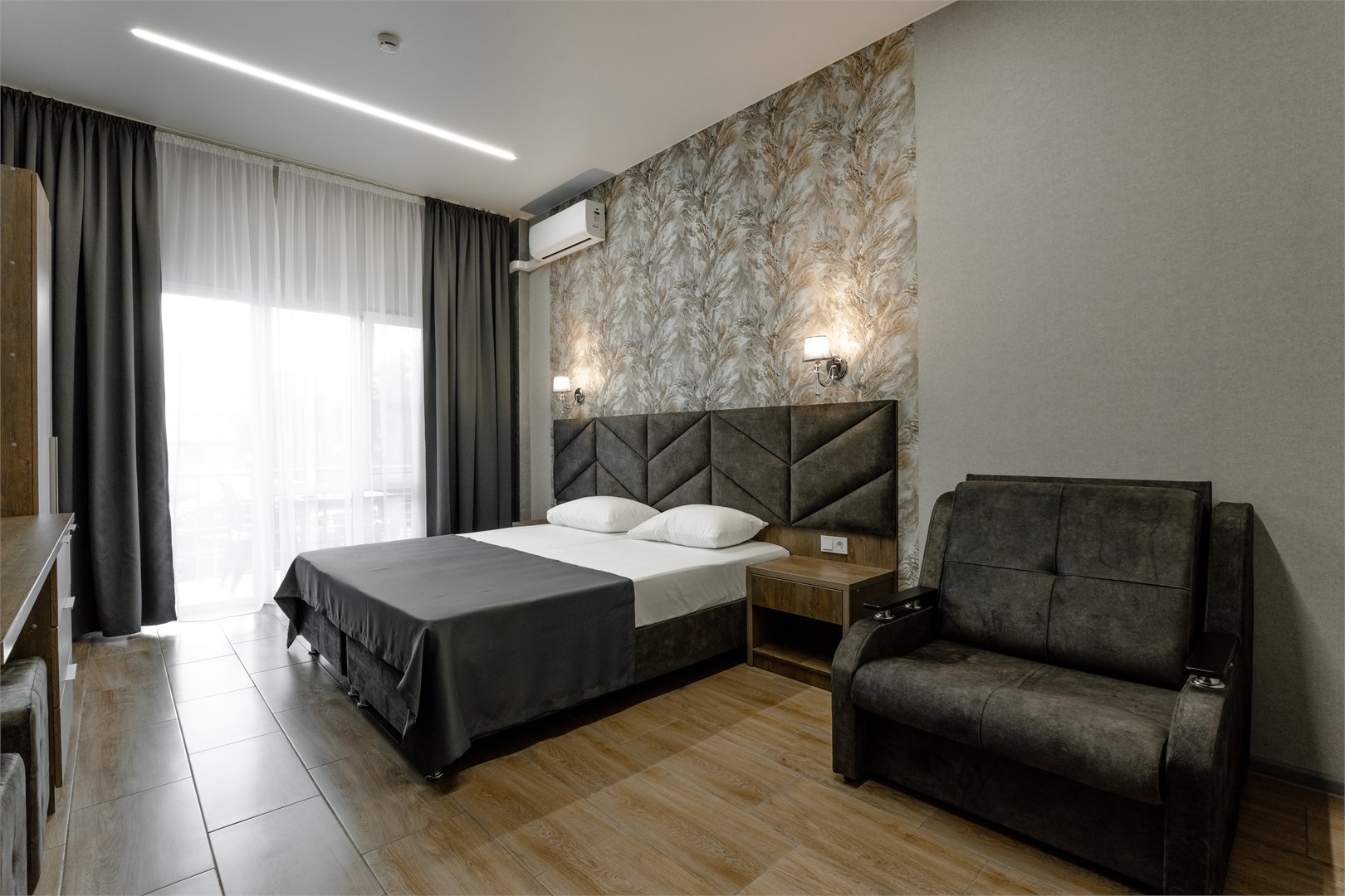 Апартаменты 35м² одна спальня в Золотой берег