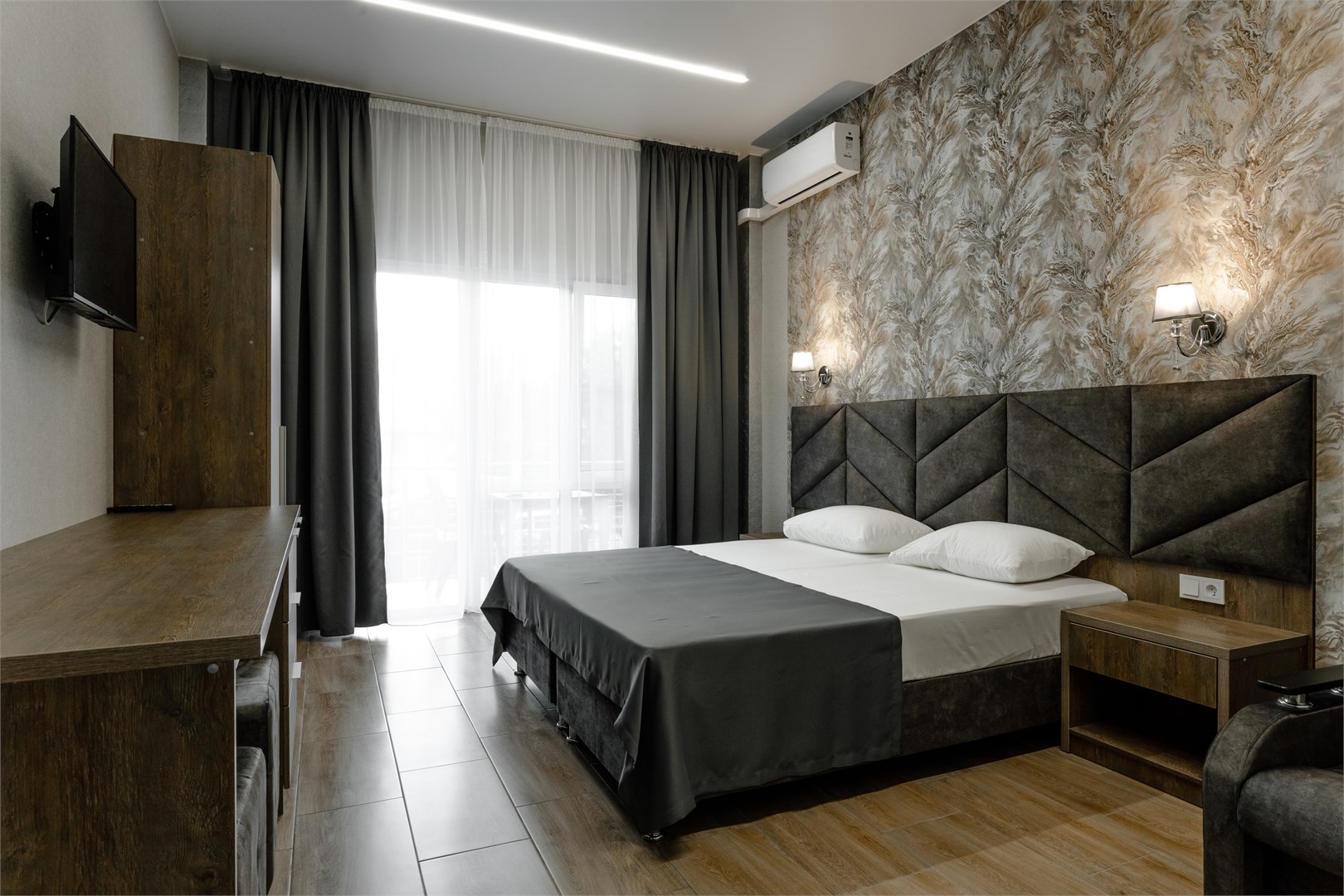 Апартаменты 35м² одна спальня в Золотой берег