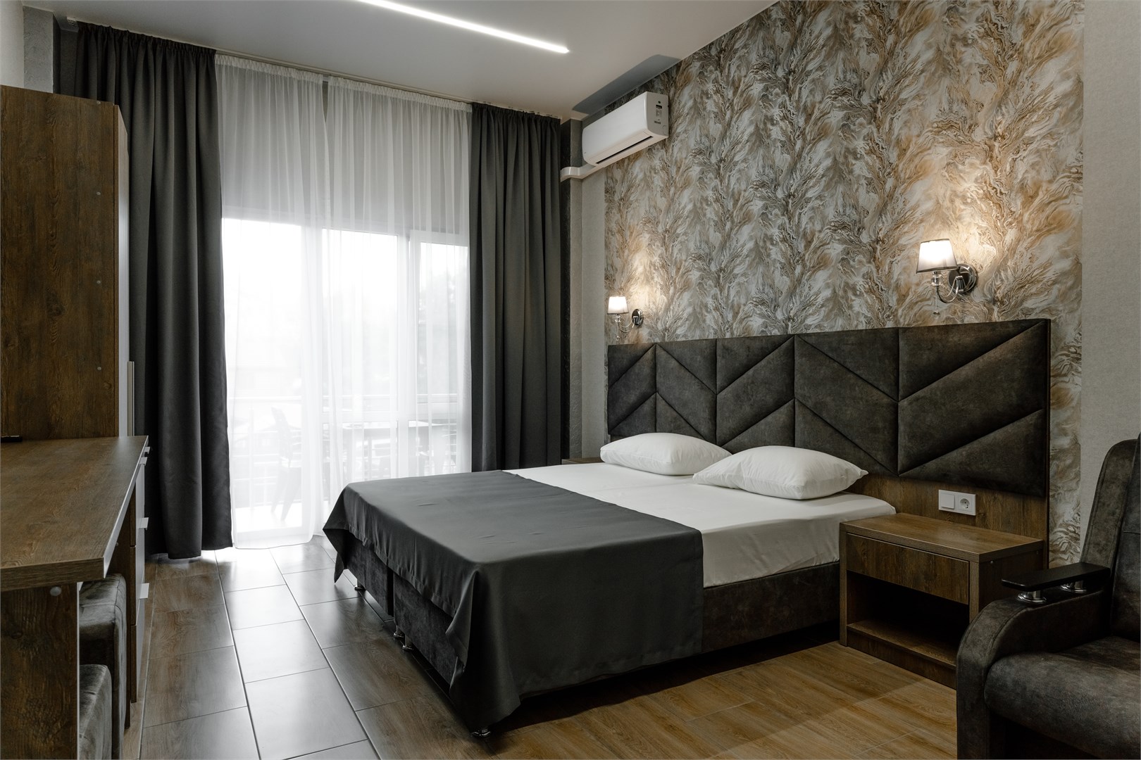 Апартаменты 35м² одна спальня в Золотой берег