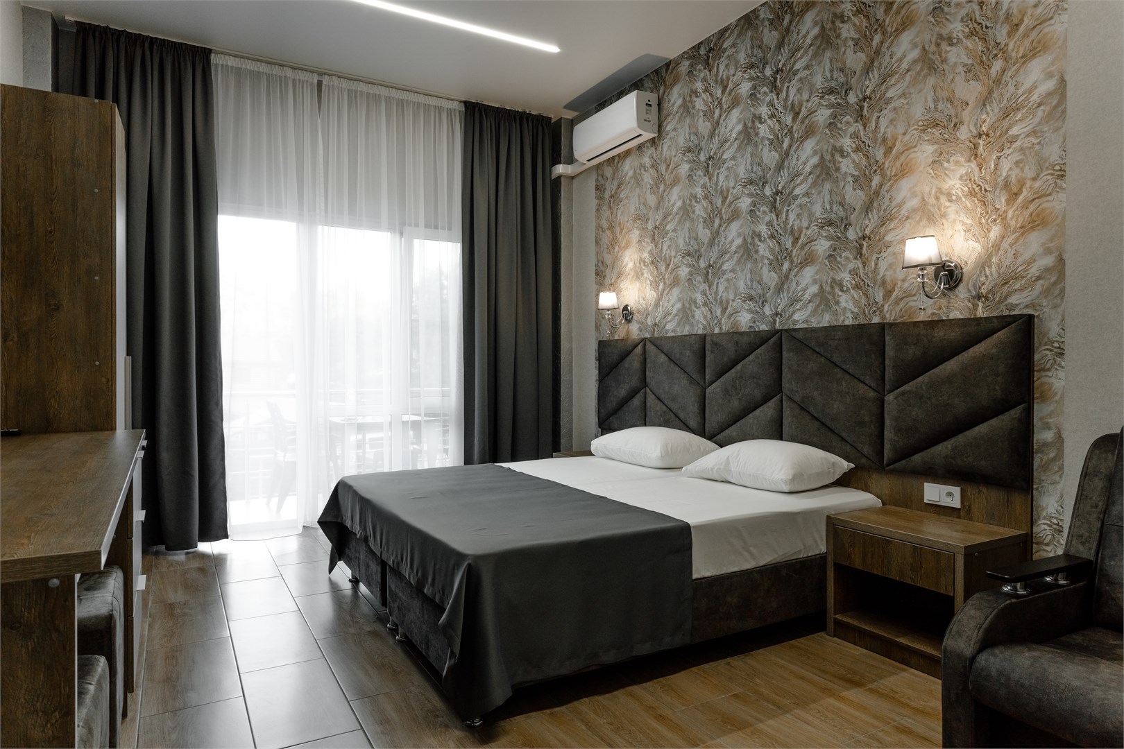 Апартаменты 35м² одна спальня в Золотой берег