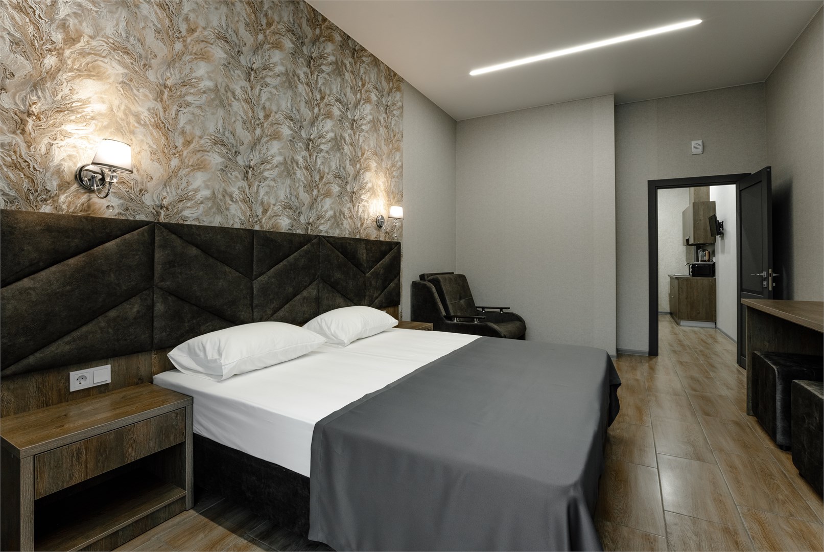 Апартаменты 35м² одна спальня в Золотой берег