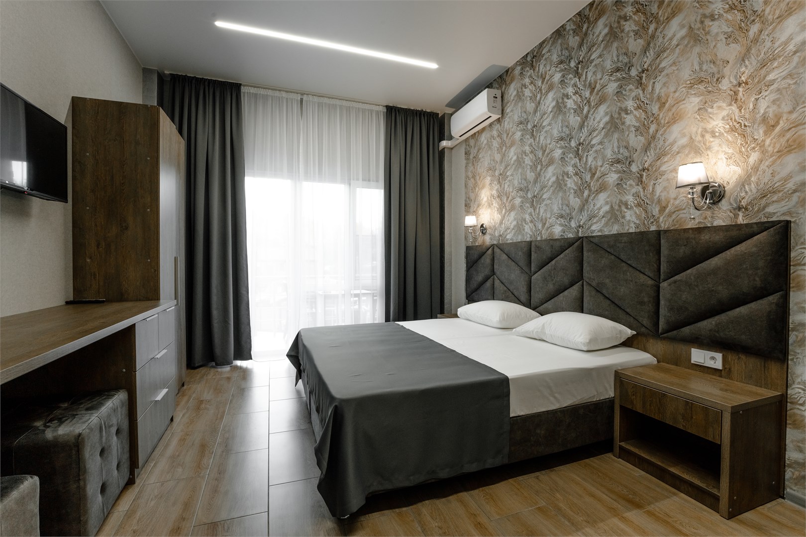 Апартаменты 35м² одна спальня в Золотой берег