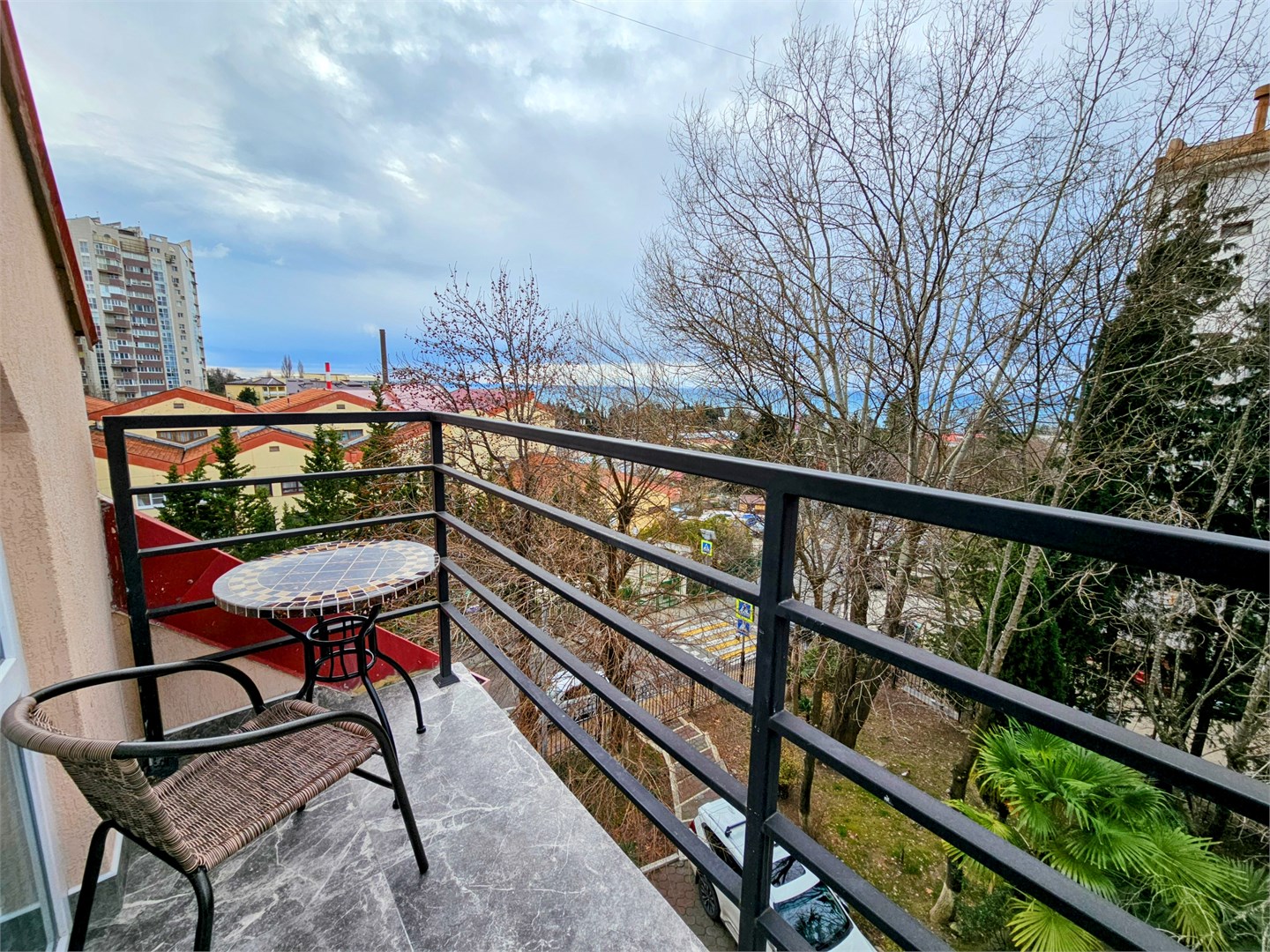 Апартамент делюкс с балконом в Пушкин НеоЛит